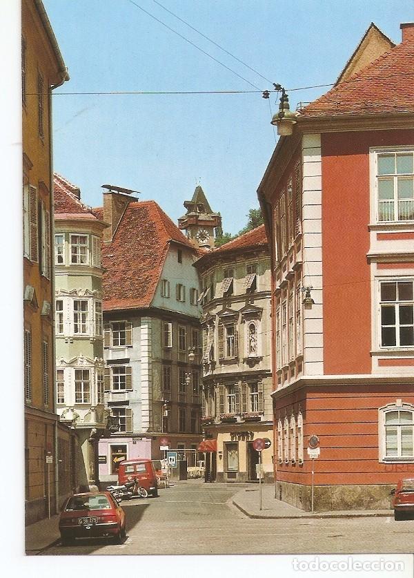 Postkarten: Postal 030866 : Graz. Landeshaupstadt d. Steiermark. Altstadt - Bischofsplatz - Varios