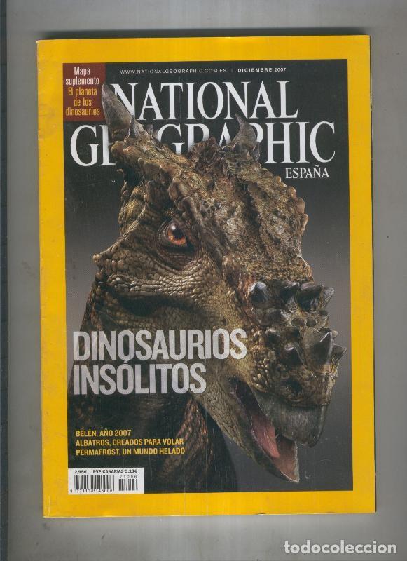 Postales: National geographic 2007 diciembre: Dinosaurios insolitos - Varios