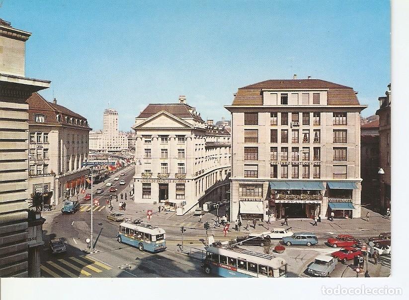 Postkarten: Postal 030679 : Lausanne Place St-Fran&ccedil;ois Platz et la Tour Bel-Air - Varios