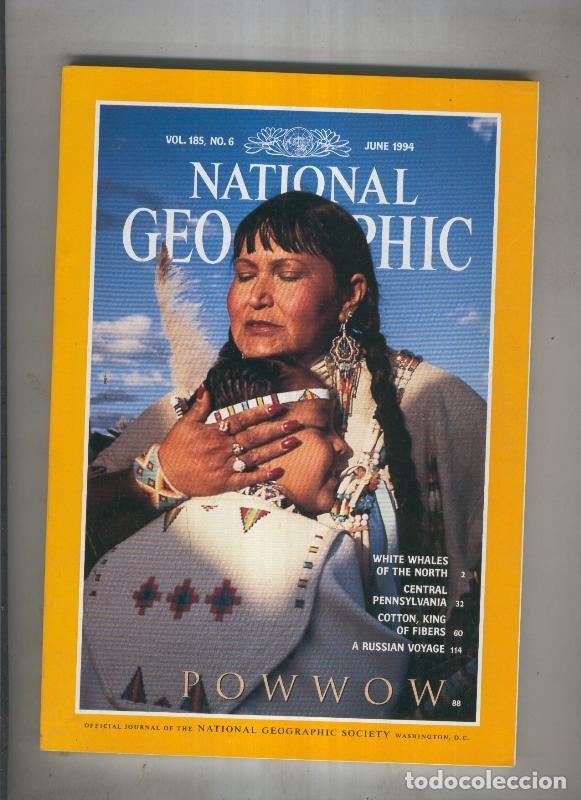 Postales: National geographic 1994 June:Powwow - Varios