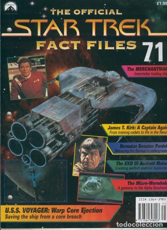 Postales: The Official Star Trek Fact Files 071 - Varios