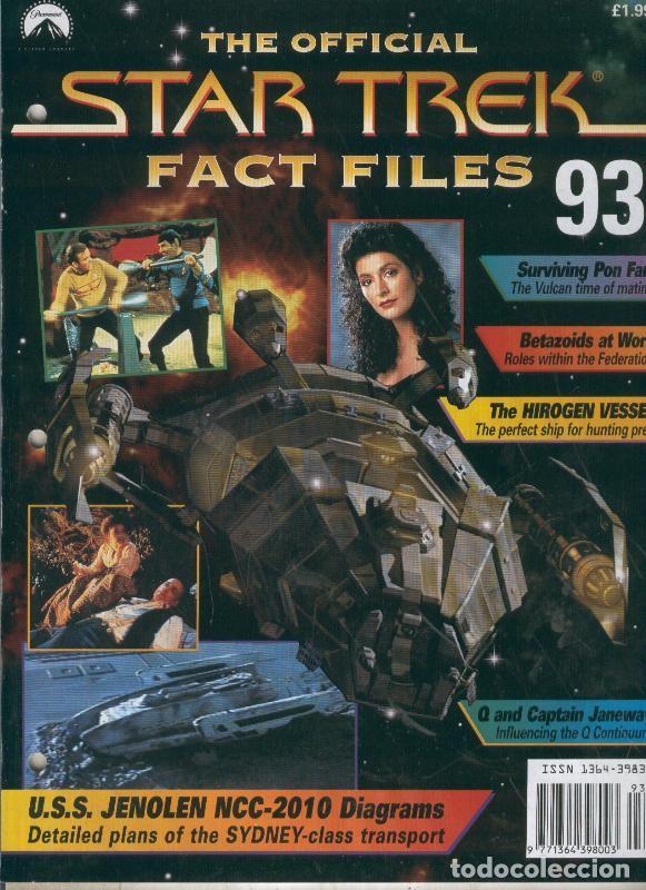 Postales: The Official Star Trek Fact Files 093 - Varios