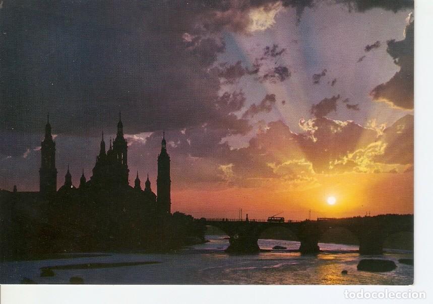 Postkarten: Postal 031036 : Zaragoza. Puesta de sol. Sunset - Varios