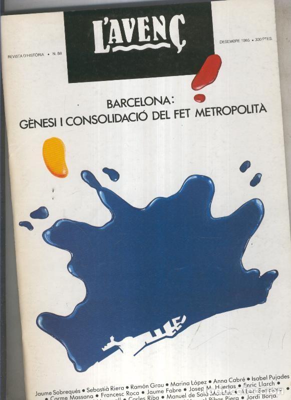 Postais: L'Aven&ccedil; numero 088: Els origens medievals del territori de Barcelona - Varios