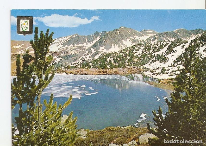 Postkarten: Postal 031696 : Valls dAndorra. Lago grande de el Pessons - Varios