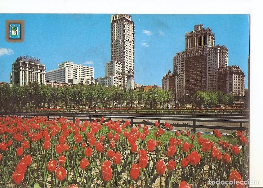Postcards: Postal 031554 : Madrid. Plaza de Espa&ntilde;a - Varios