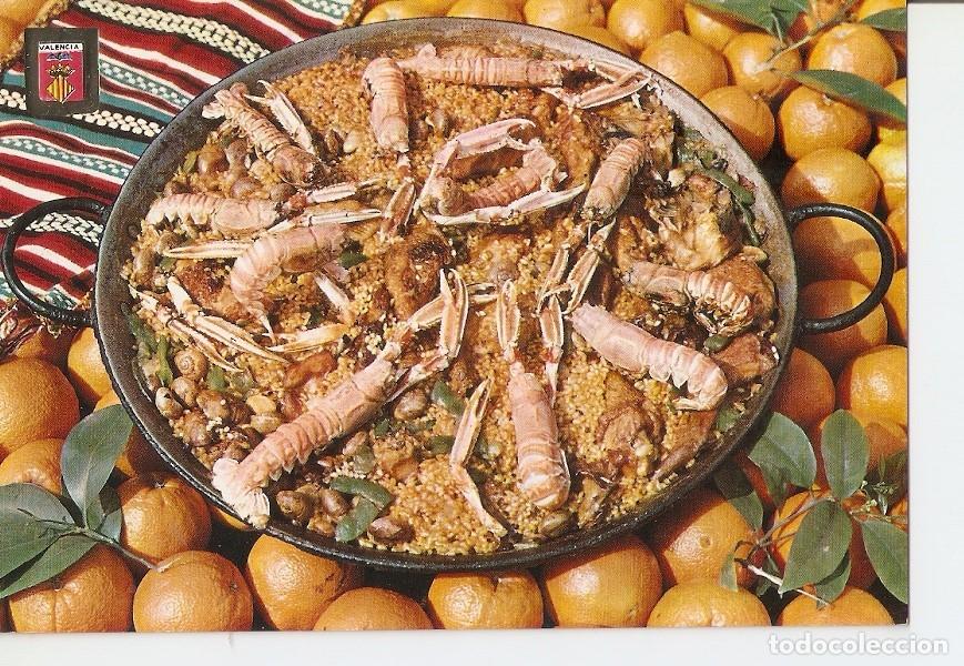 Cartoline: Postal 032148 : Valencia. Paella y naranjos - Varios