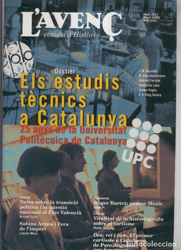 Postcards: Revista L'Aven&ccedil; numero 201: Sabino Arana i l'era de l'imperi - Varios