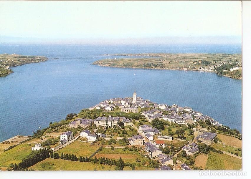 Cartoline: Postal 031860 : Castropol. Vista aerea. Rio del Eo - Varios