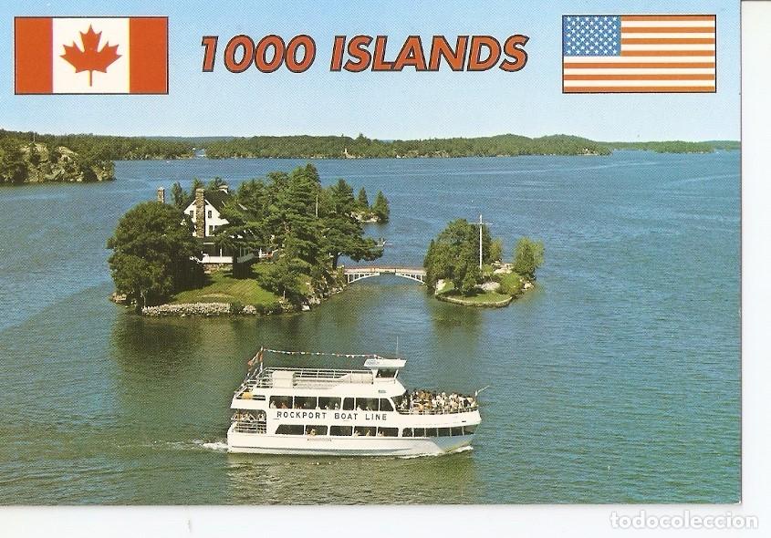 Postkarten: Postal 031875 : 1000 island. Ontario Canada - New York U.S.A. - Varios