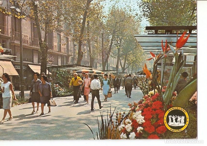 Postkarten: Postal 031953 : Barcelona. Rambla de las Flores - Varios