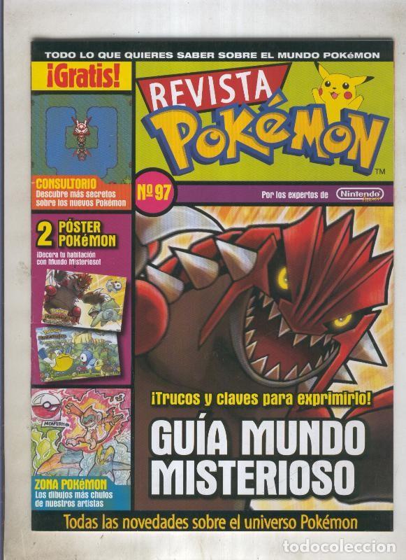 Postales: Revista pokemon numero 097: con poster central - Varios