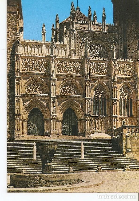Postcards: Postal 031941 : Guadalupe (Caceres) Fachada principal del Monasterio - Varios
