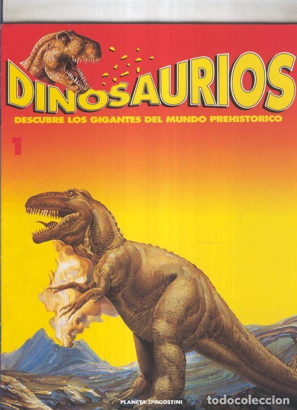 Postales: Dinosaurios fasciculo coleccionable numero 001 - varios