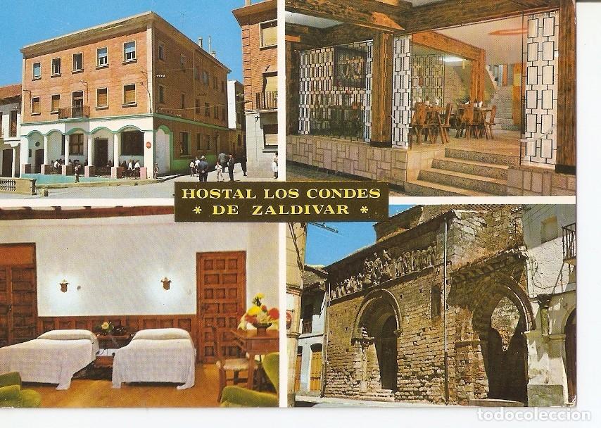 Postkarten: Postal 032421 : Hostal Los Condes de Zaldivar Carrion de los Condes (Palencia) - Varios