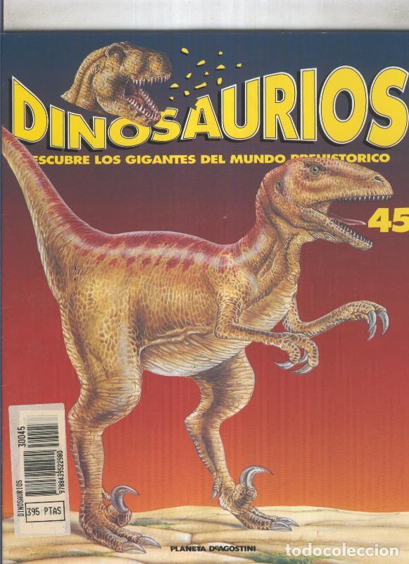 Postales: Dinosaurios fasciculo coleccionable numero 045 - varios