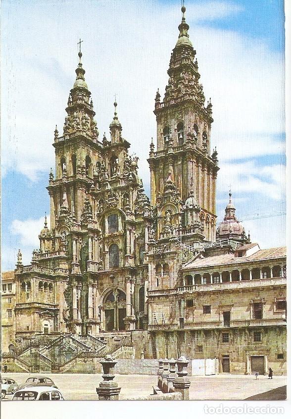 Postales: Postal 032590 : Santiago de Compostela. Catedral. Fachada del Obradoiro (Siglo XVIII) - Varios