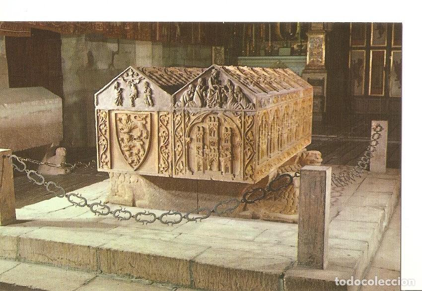 Postais: Postal 032327 : Burgos. Monasterio de las Huelgas. Sepulcros de Alfonso VIII y Da Leonor de Inglater