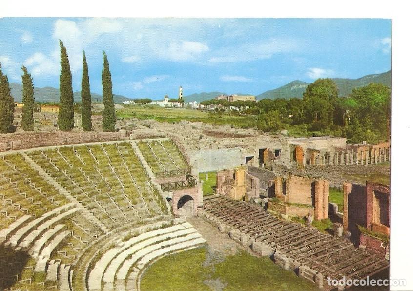 Postais: Postal 032411 : Pompei. Teatro Grande - Varios