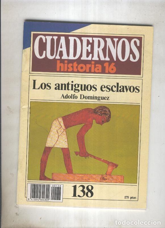 Postkarten: Cuadernos Historia 16 numero 138:Los antiguos esclavos - Adolfo Dominguez