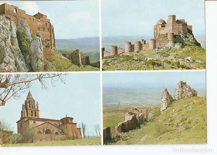Postais: Postal 032373 : Loarre. Castillo romanico del Siglo XI e. Iglesia de transicion al gotico - Varios