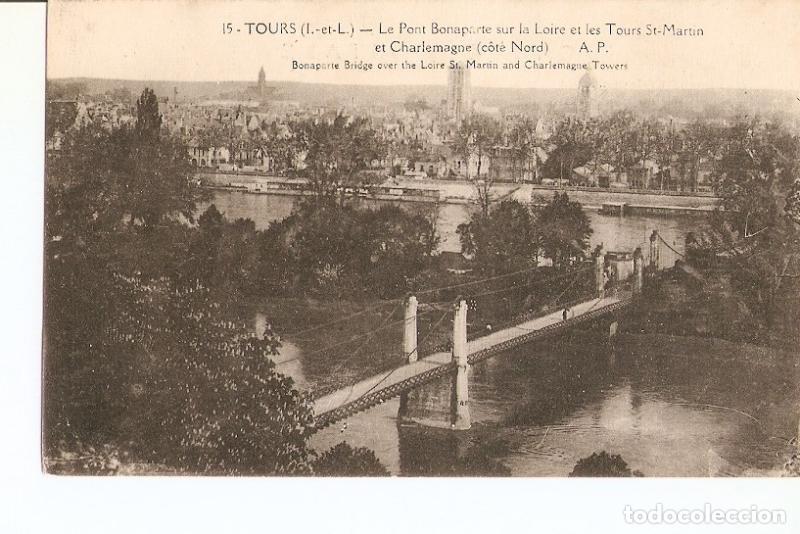 Postais: Postal 027020 : Tours. Le Pont Boaparte sur la Loire - Varios