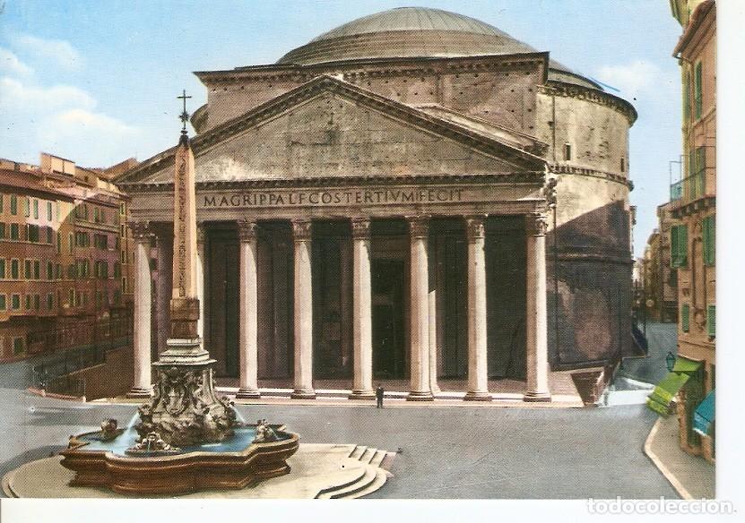 Postales: Postal 032672 : Roma The Pantheon - Varios