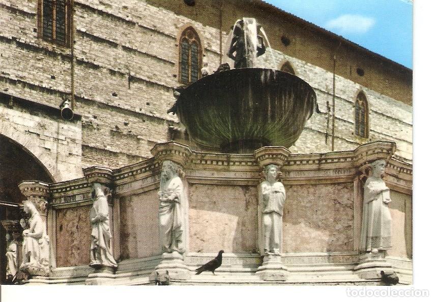 Postkarten: Postal 033070 : Perugia. Fontana Maggiore - Particolare - Varios