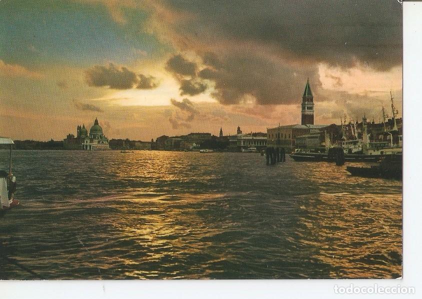 Postais: Postal 032793 : Venezia. Sun-set - S. Marco Basin - Varios