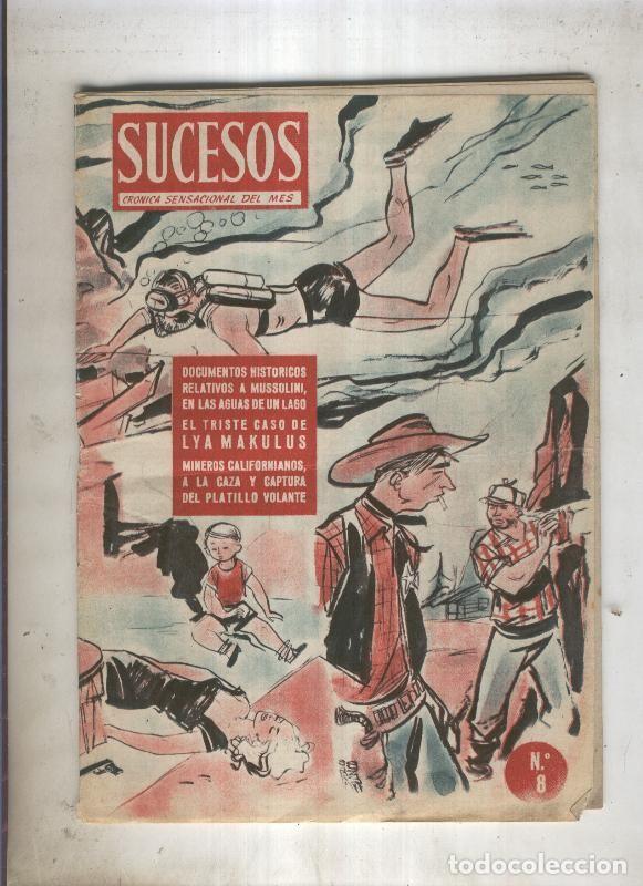 Postais: REVISTA SUCESOS numero 08 de 1953 ( 2 paginas con dibujos de Carrillo) - VARIOS