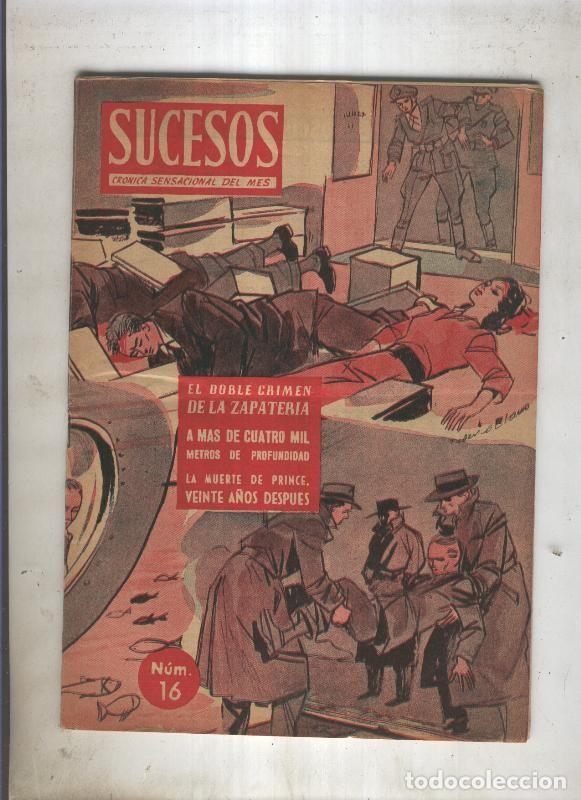 Postais: REVISTA SUCESOS numero 16 de 1953 ( 2 paginas con dibujos de Carrillo) - VARIOS