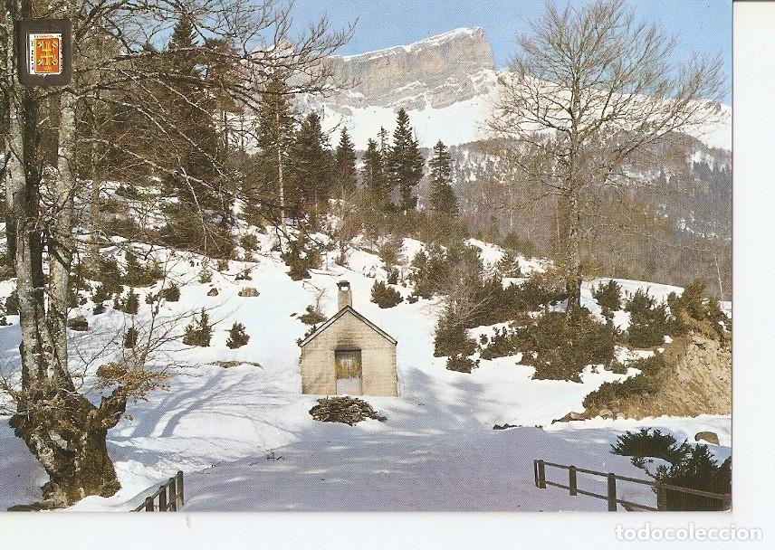Postcards: Postal 033192 : Pirineo Aragones (Huesca). Selva de Oza. Al fondo Las Collaretas - Varios