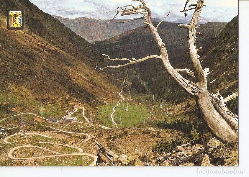 Postkarten: Postal 033369 : Pirineu Catala (Lleida). El Pallars. Acces al Port de la Bonaigua i refugi de Ntra.