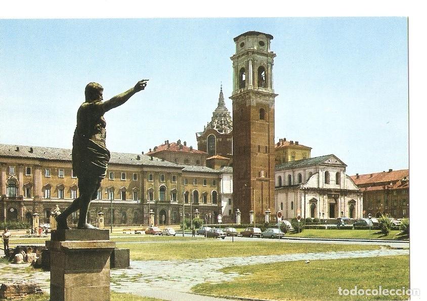 Postcards: Postal 033922 : Torino. San Giovannis square - Varios