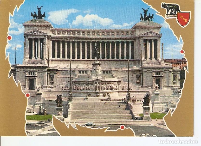 Postais: Postal 033985 : Roma - Monumento a Vittorio Emanuele II (Altare della Patria) - Varios