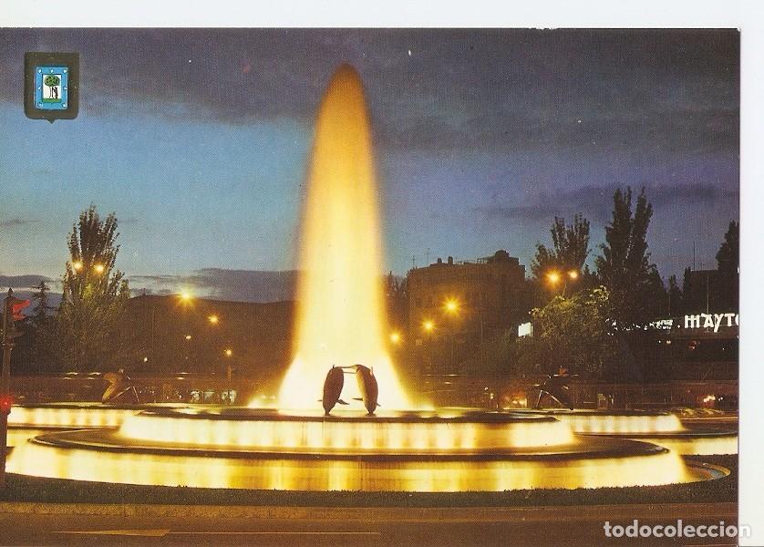 Postais: Postal 034185 : Madrid. Fuente de los Delfines. Plaza Republica Argentina - Varios