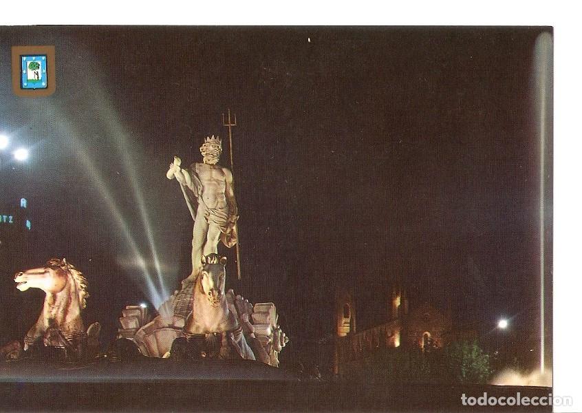Postales: Postal 034176 : Madrid. Fuente del Neptuno y Jeronimos Reales - Varios