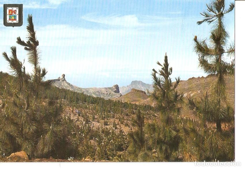 Cartoline: Postal 034228 : Tejeda (Gran Canaria). Roque Nublo - Varios