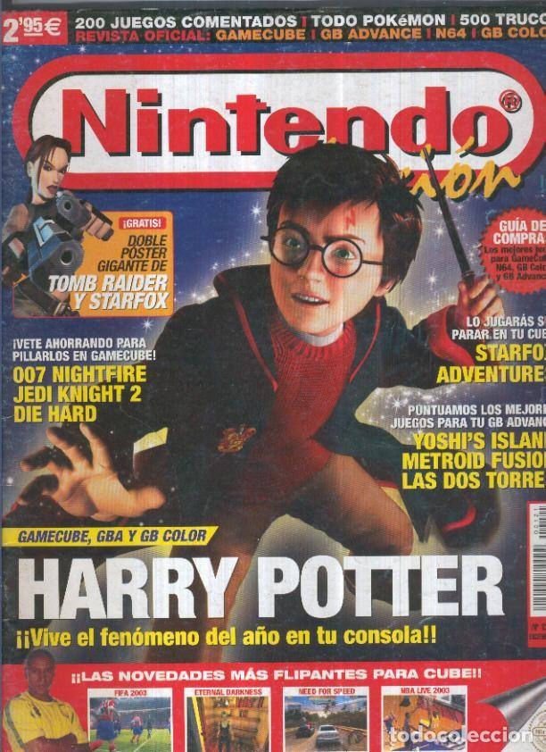 Postales: Revista: NINTENDO ACCION, No.121: Harry Potter (2002) - VARIOS
