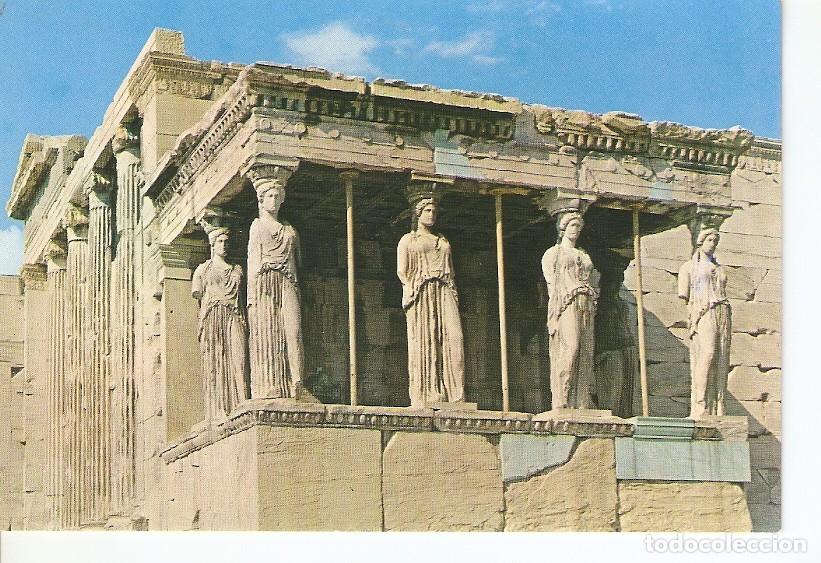 Cartoline: Postal 034478 : Athens: Portico of the Caryatides - Varios
