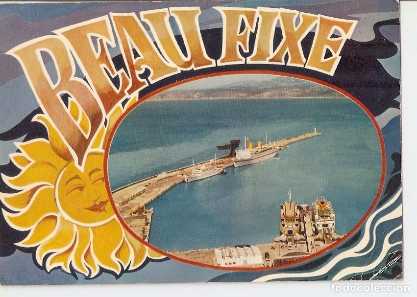 Postkarten: Postal 035039 : Tanger. Aerial view over the harbour - Varios