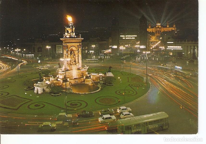 Postkarten: Postal 035450 : Barcelona. Plaza de Espa&ntilde;a - Varios