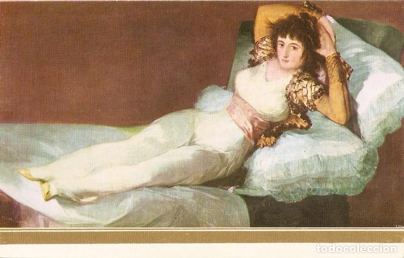 Postales: Postal 035159 : Goya. La Maja vestida. Museo del Prado - Varios