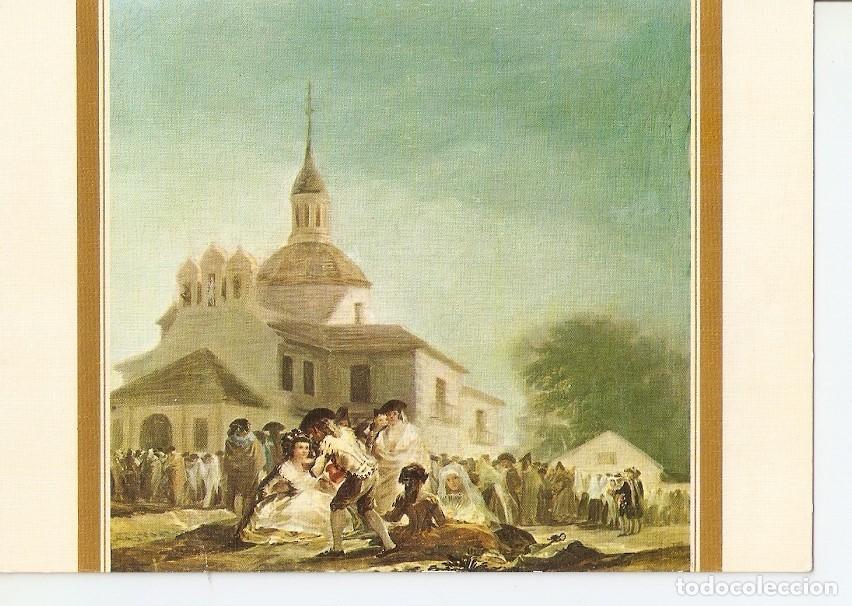 Postcards: Postal 035171 : Goya. La Ermita de San Isidro. El Dia de la Fiesta - Varios