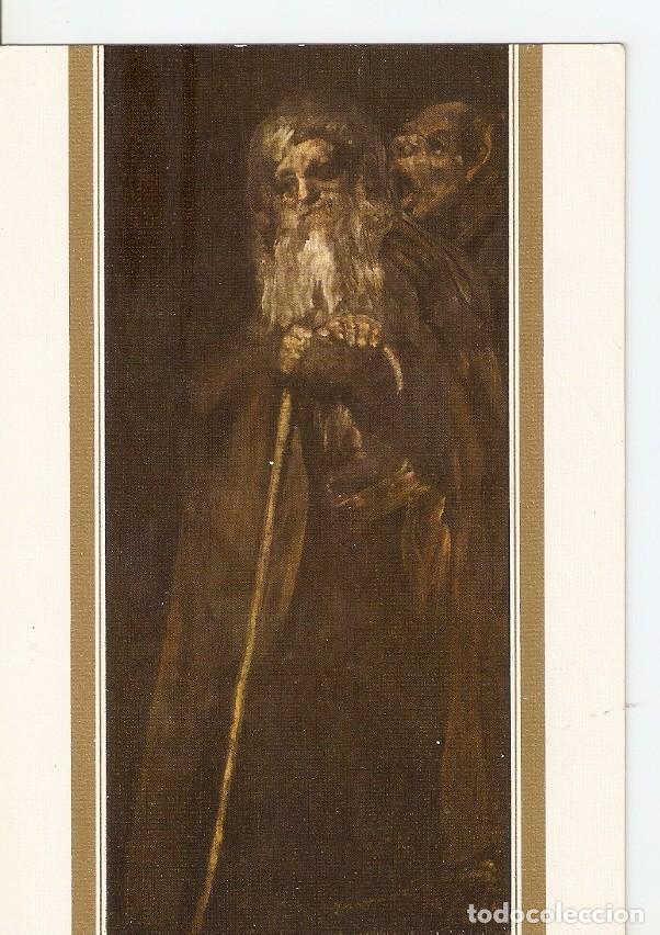 Postales: Postal 035186 : Goya. Dos frailes. Museo del Prado - Varios