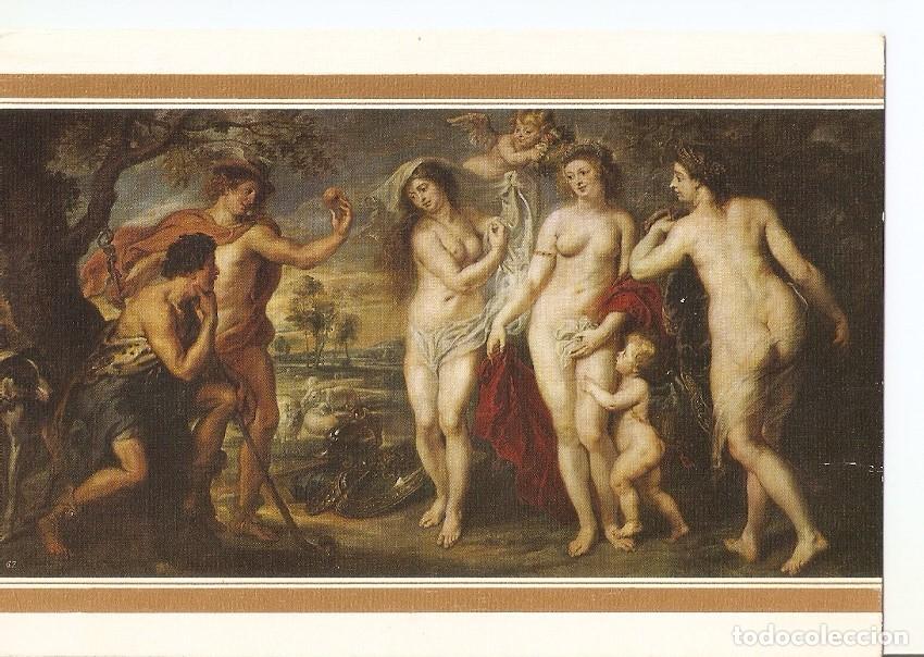 Postales: Postal 035179 : Rubens. El Juicio de Paris. Museo del Prado - Varios