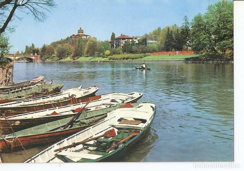 Cartoline: Postal 035633 : Torino. The river Po and Mount Cappuccini - Varios