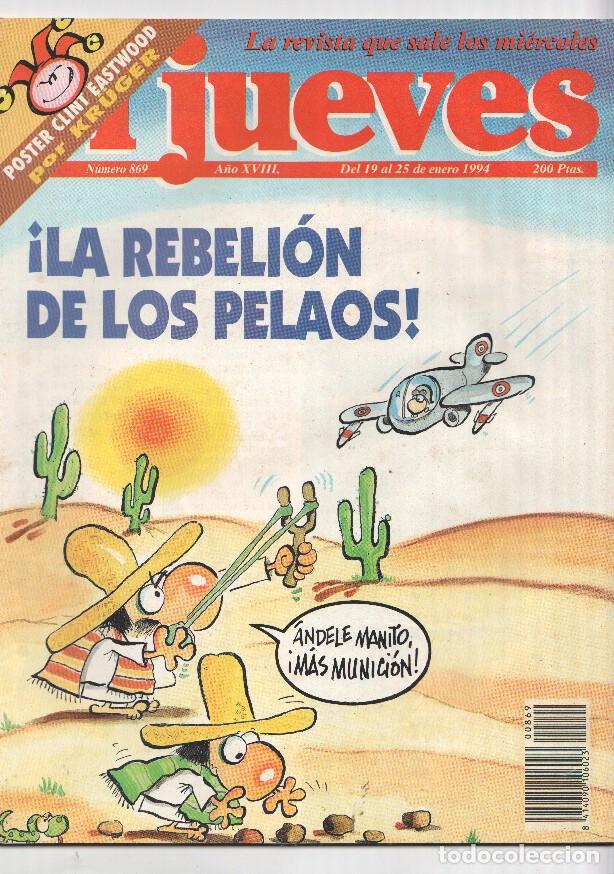 Postales: EL JUEVES numero 0869 - POSTER CENTRAL CLINT EASTWOOD - Varios