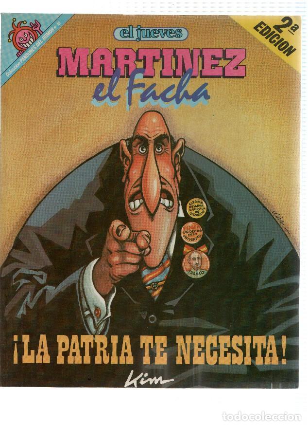 Cartoline: El Jueves: Pendones del Humor numero 018: Martinez el Facha: La patria te necesita - Kim