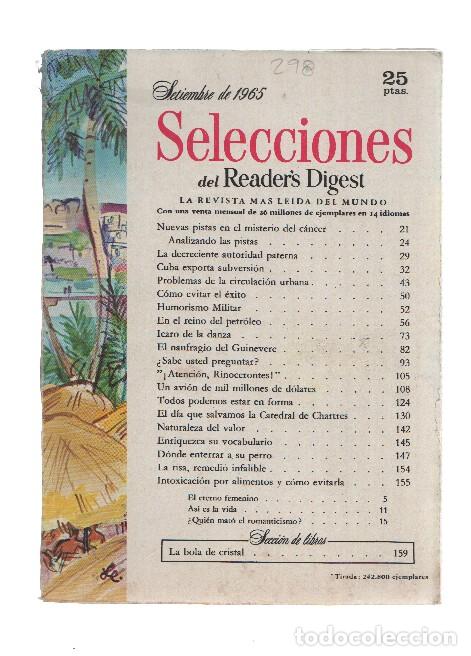 Postales: Selecciones del Readers Digest numero 298 - VARIOS
